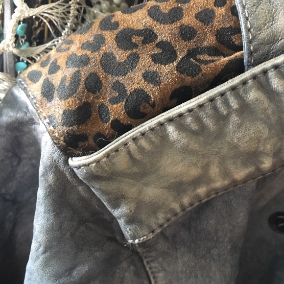 BLUE Over You Moto Jacket NWOT Cute! - Picture 6 of 9